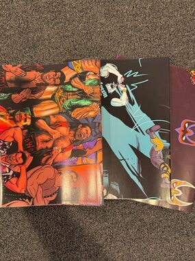 RSVLTS Holiday Wrapping Paper Wrestlers